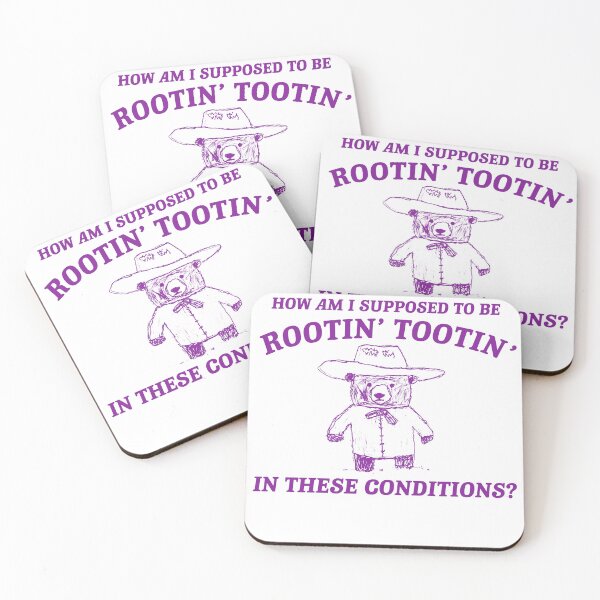 Item preview, How am i supposed to be rootin tootin in these conditions designed and sold by boneyisland.