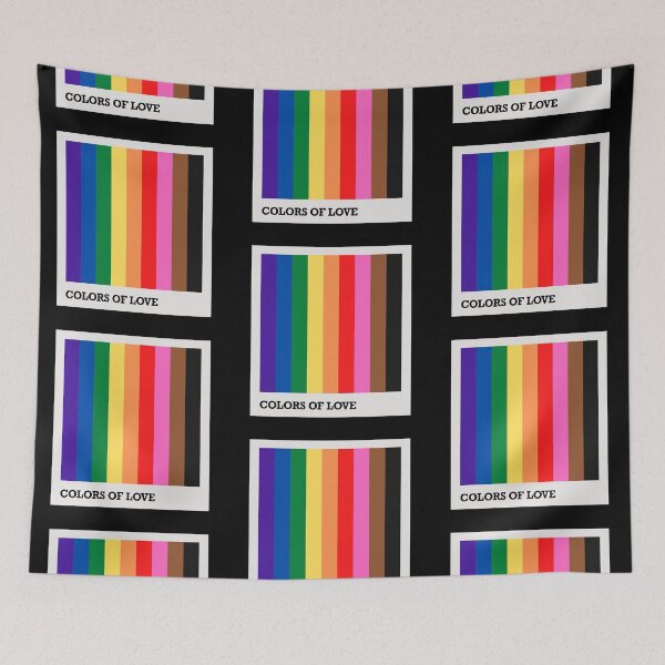 Item preview, colors of love designed and sold by DiscoKiss - Quality printing guaranteed..