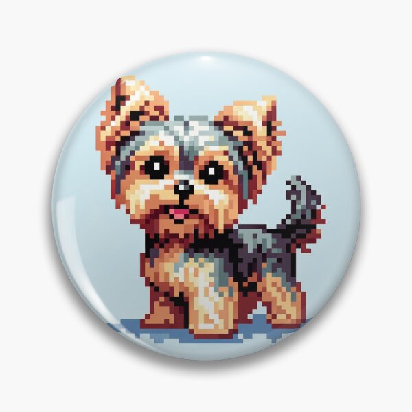 Item preview, A Yorkie's Charm in Pixels designed and sold by PixelPictionary.