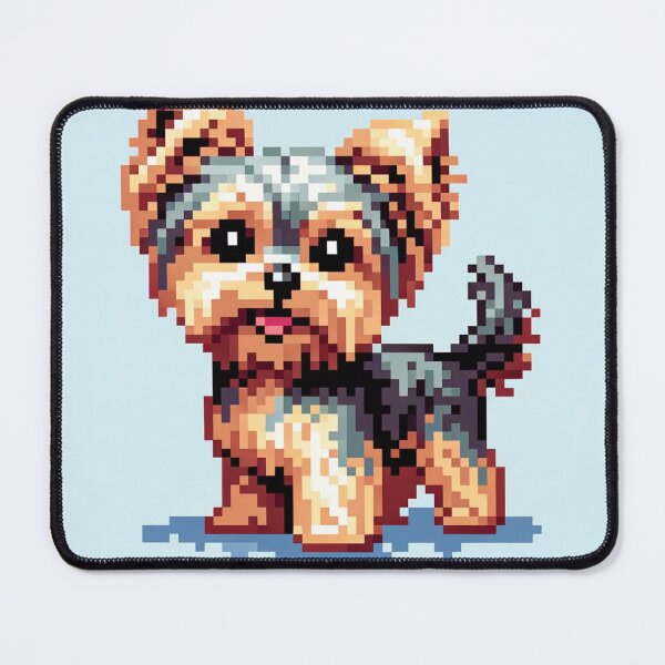Item preview, A Yorkie's Charm in Pixels designed and sold by PixelPictionary.
