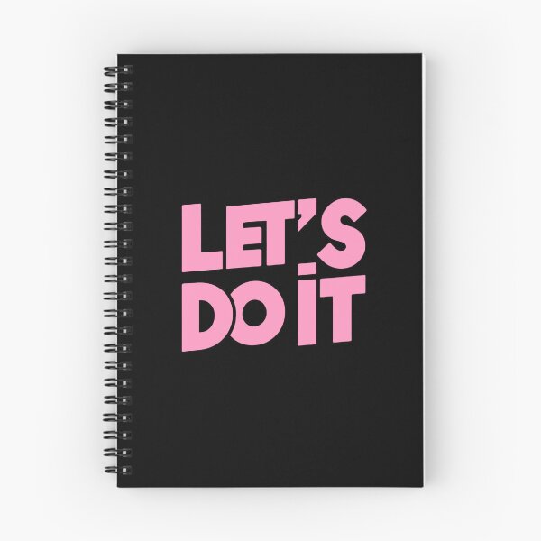 Item preview, Let's Do It Bold Motivational Design Pink designed and sold by Weknes.