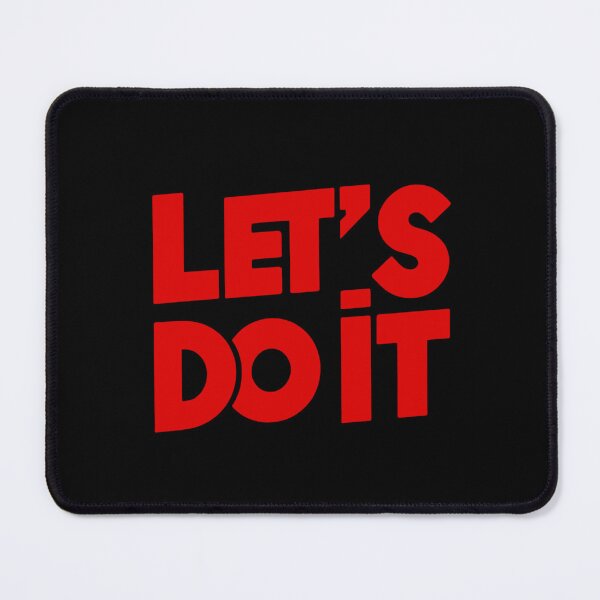 Item preview, Let's Do It Bold Motivational Design Red designed and sold by Weknes.
