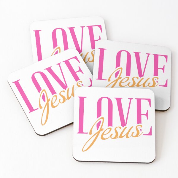 Item preview, Love Jesus - Pink designed and sold by livvytorok.