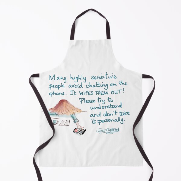 Item preview, Phone Calls, Digital, Cartoon, Art, to Raise Awareness of the Needs of Highly Sensitive People designed and sold by Juliet Firstbrook.