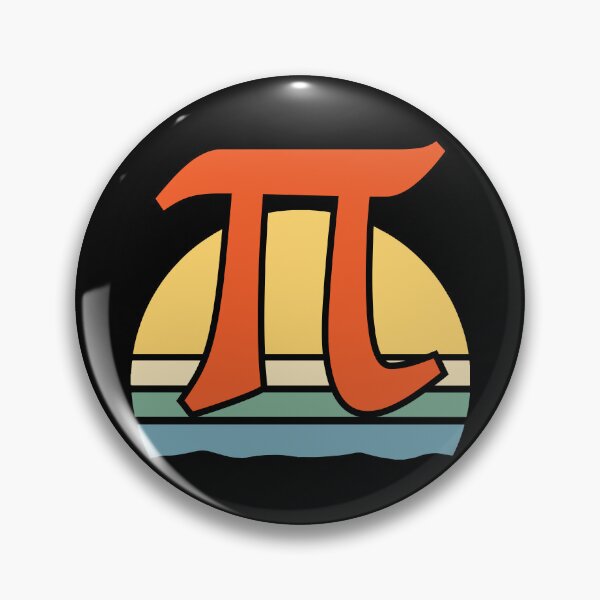 Item preview, Minimalist Pi Symbol Sunset designed and sold by peaktee.