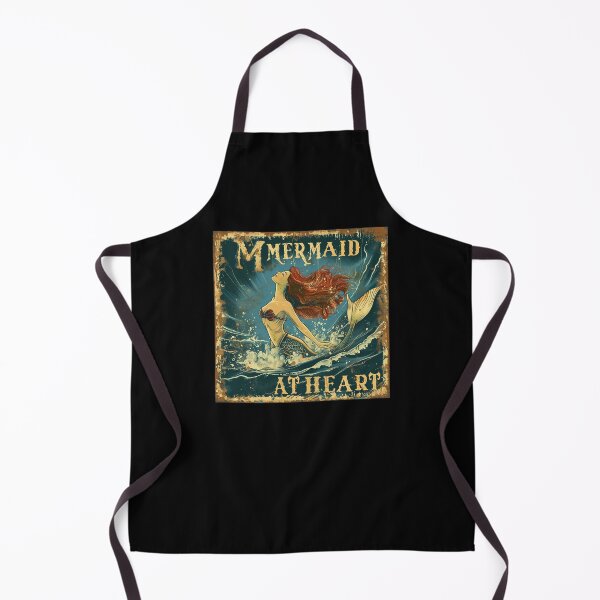 Item preview, Red head mermaid at heart designed and sold by Wildflow Creations.
