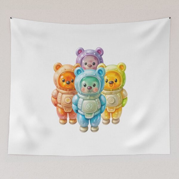 Item preview, gummy bears astronaut designed and sold by sabily.
