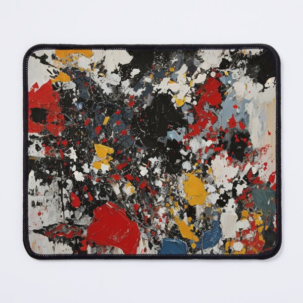 Item preview, Abstract , Splatter , modern , chaotic , fractured , Painting , Poster , anime posters , anime stickers Poster designed and sold by fineartstyles4u.