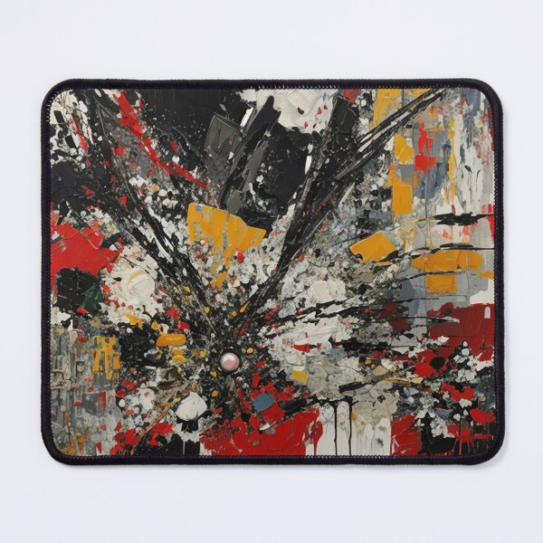Item preview, Abstract , Splatter , modern , chaotic , fractured , Painting , Poster , anime posters , anime stickers Poster designed and sold by fineartstyles4u.