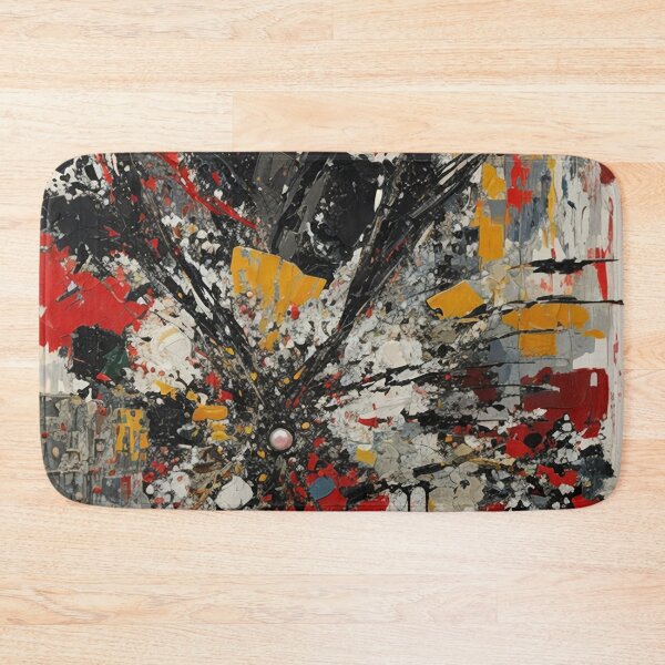 Item preview, Abstract , Splatter , modern , chaotic , fractured , Painting , Poster , anime posters , anime stickers Poster designed and sold by fineartstyles4u.