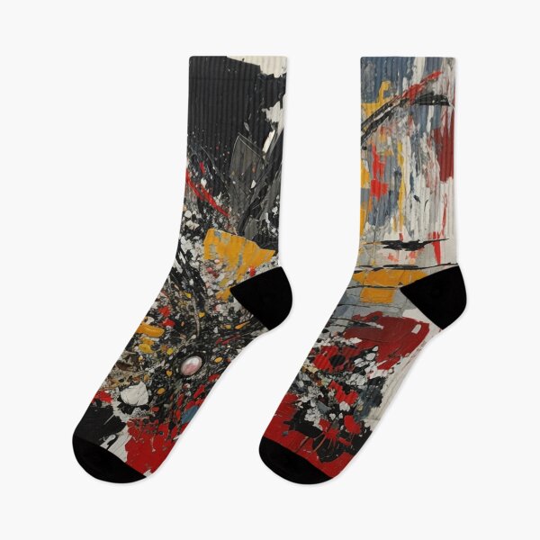 Item preview, Abstract , Splatter , modern , chaotic , fractured , Painting , Poster , anime posters , anime stickers Poster designed and sold by fineartstyles4u.
