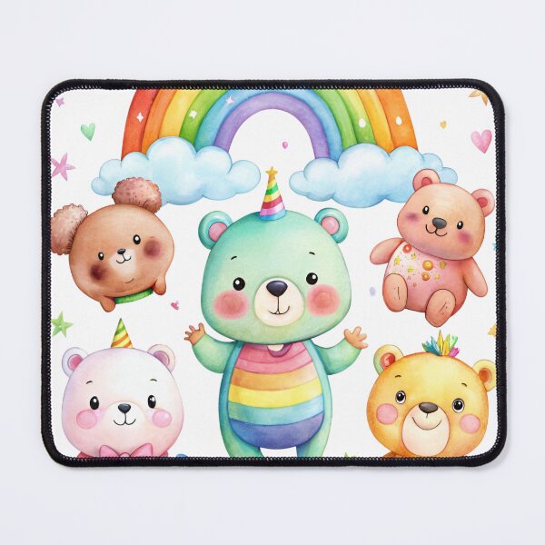 Item preview,  bear rainbow designed and sold by sabily.