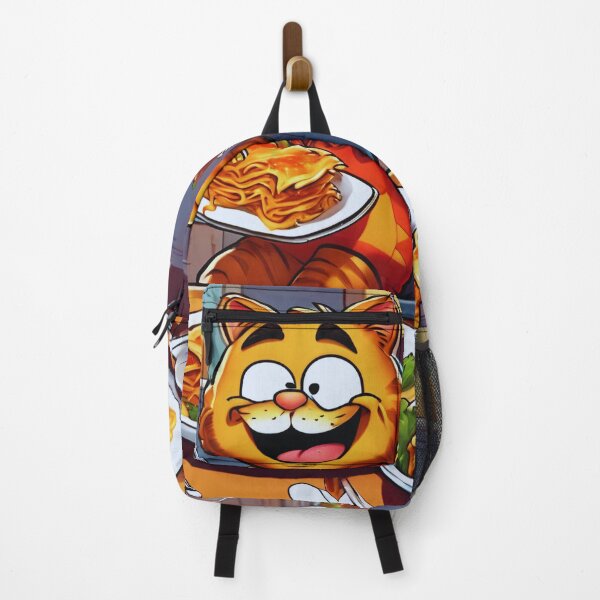 Item preview, Red cat eats lasagna for lunch designed and sold by Purpleflex.