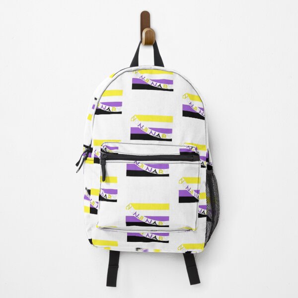 Item preview, Lettered Non-Binary Flag designed and sold by A4R0NN.