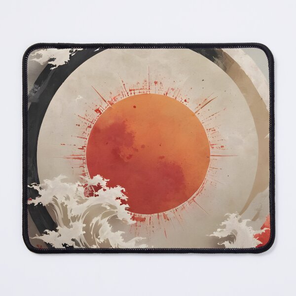 Item preview, Japanese abstract gong print designed and sold by Emile-Sabord.