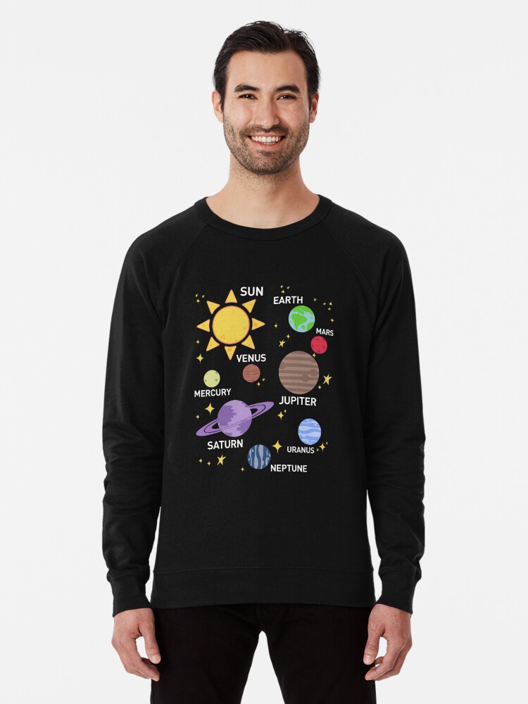 Solar System Shirt Planets Tshirt Cosmic Shirt Aesthetic 