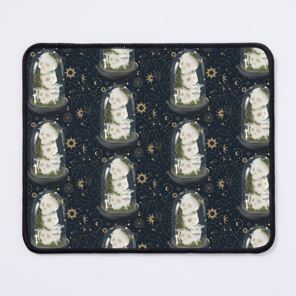 Item preview, Skull Display with Toadstools and Moss designed and sold by WildWoodlandWitch.