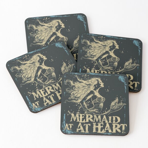 Item preview, Mermaid at heart  designed and sold by Wildflow Creations.