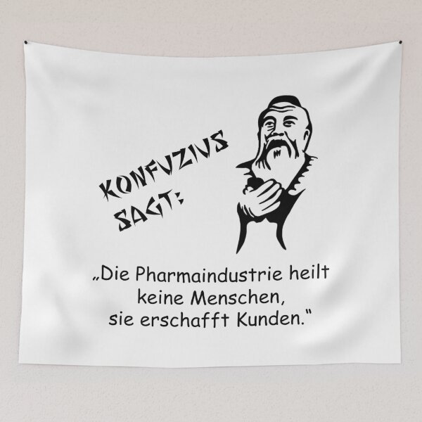 Item preview, Confucius says: The pharmaceutical industry creates customers designed and sold by ARTmanhART.