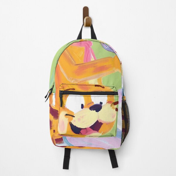 Item preview, Cute orange cat eats a pizza designed and sold by Purpleflex.