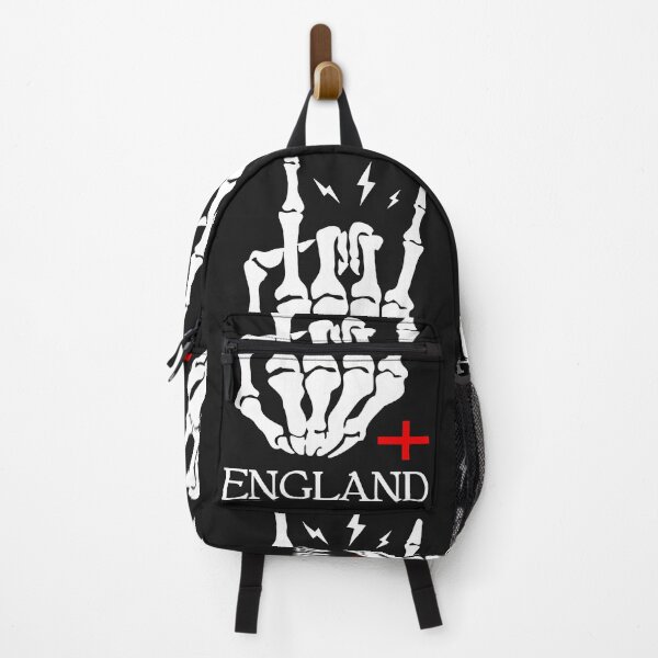 Item preview, England Skeleton Hand Rock On designed and sold by CreepyCornerArt.