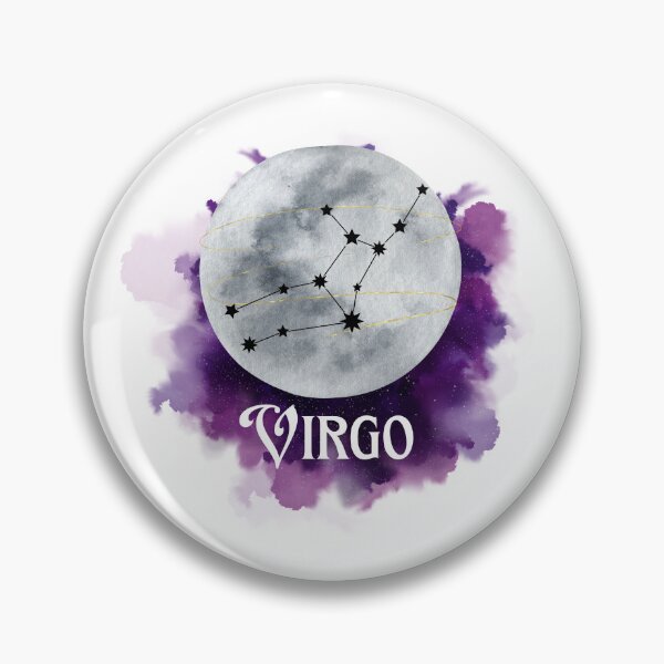 Item preview, Virgo Star Sign Astrology Full Moon designed and sold by WildWoodlandWitch.