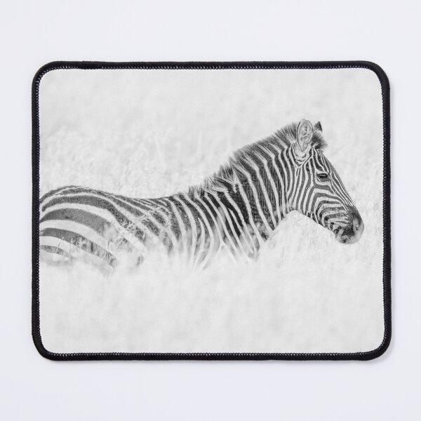 Item preview, Zebra in the Grass High Key Tanzania designed and sold by PhotoArt by Joan Carroll.