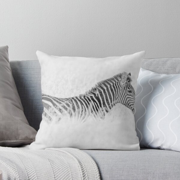 Item preview, Zebra in the Grass High Key Tanzania designed and sold by PhotoArt by Joan Carroll.
