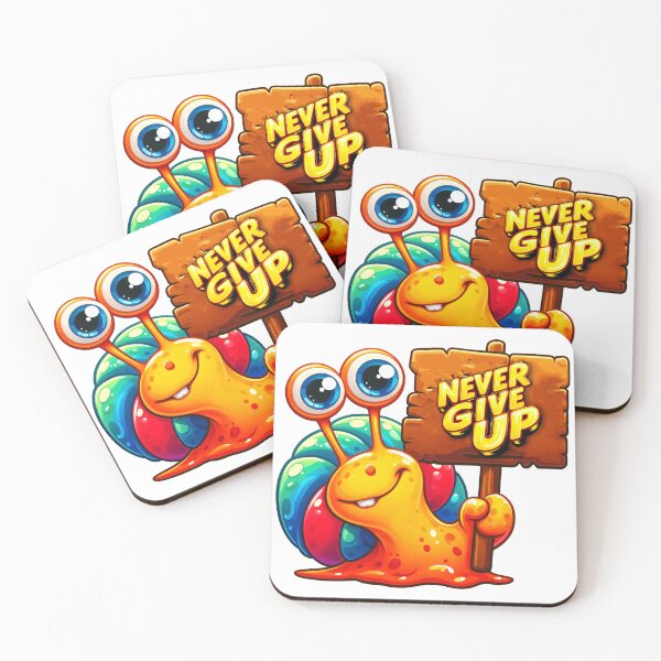 Item preview, Never Give Up designed and sold by Delemore Art.
