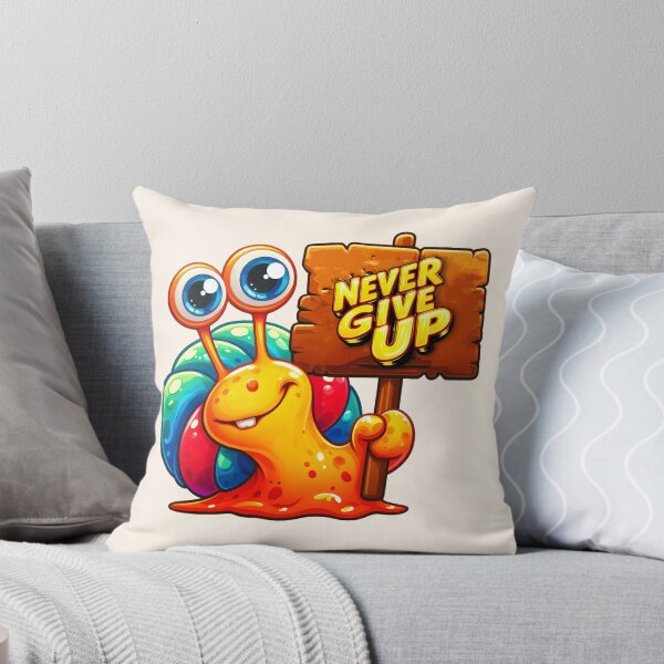 Item preview, Never Give Up designed and sold by Delemore Art.
