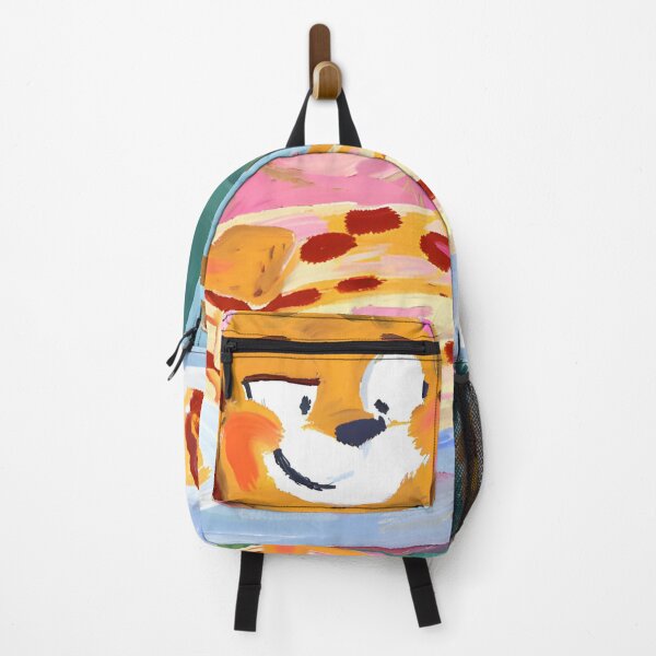 Item preview, Sweet orange cat eats cake designed and sold by Purpleflex.