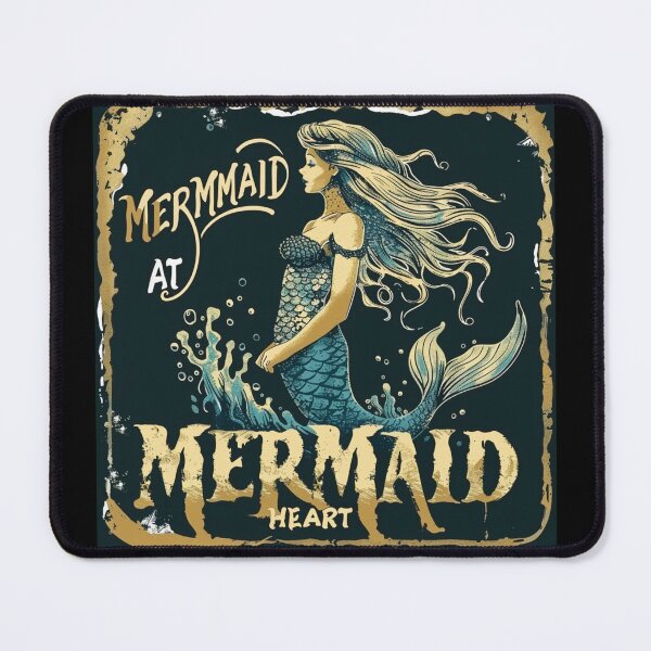 Item preview, Mermaid heart - Mermaid at heart designed and sold by Wildflow Creations.