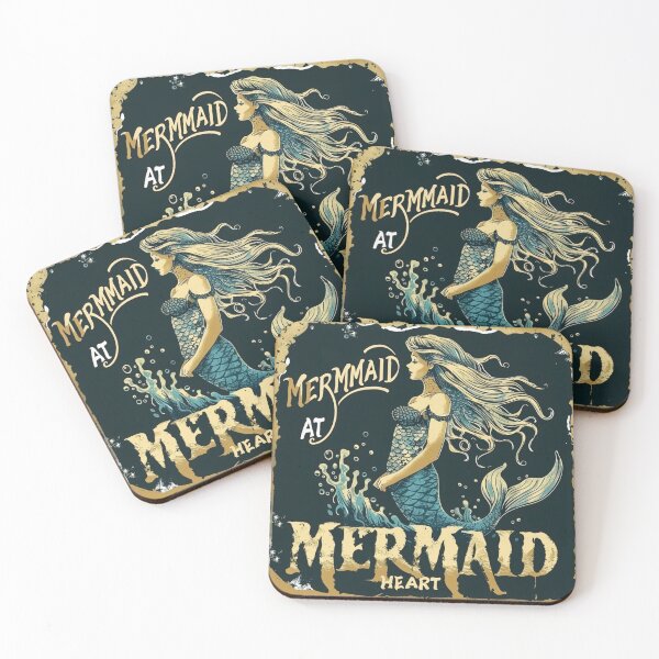 Item preview, Mermaid heart - Mermaid at heart  designed and sold by Wildflow Creations.