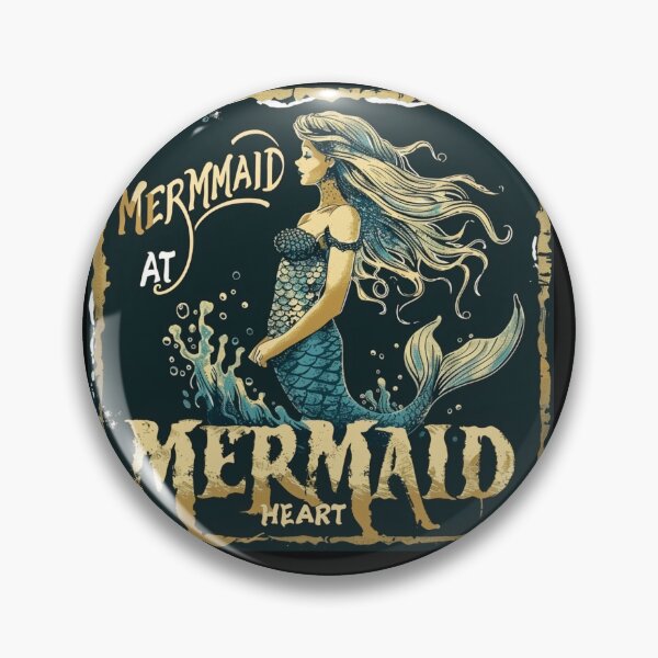 Item preview, Mermaid heart - Mermaid at heart  designed and sold by Wildflow Creations.