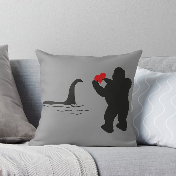 Item preview, Bigfoot and Nessie Love Encounter designed and sold by peaktee.