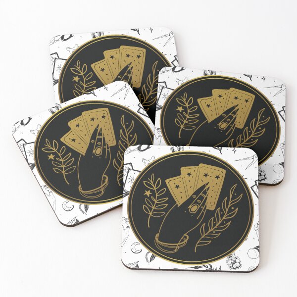 Item preview, Witchy Aesthetic Tarot Card Hand Crescent Moon Sun designed and sold by WildWoodlandWitch.