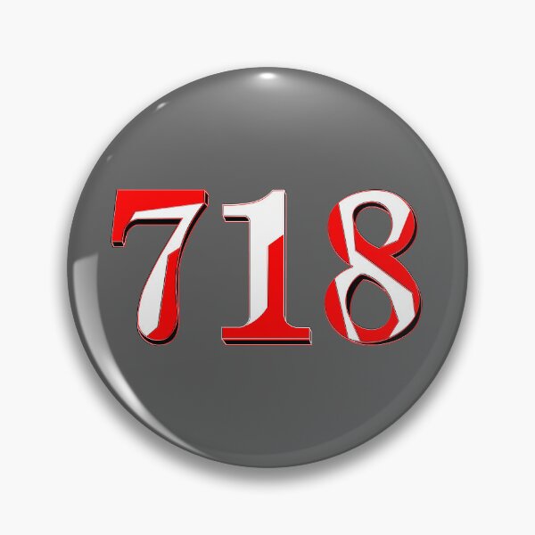 Item preview, number seven hundred and eighteen digit 718 order sequence team member age designed and sold by 4rpixs.