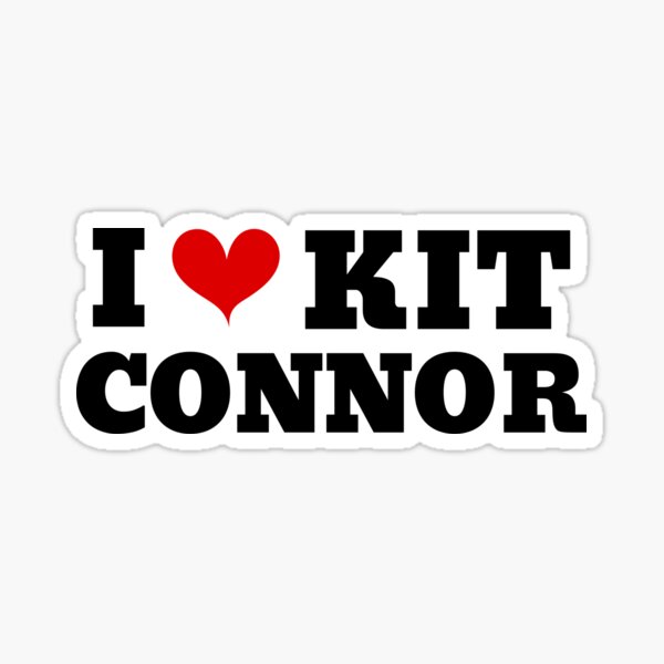 Vista previa del artículo con la obra «Amo a Kit Connor», diseñado y vendido por humnoo.