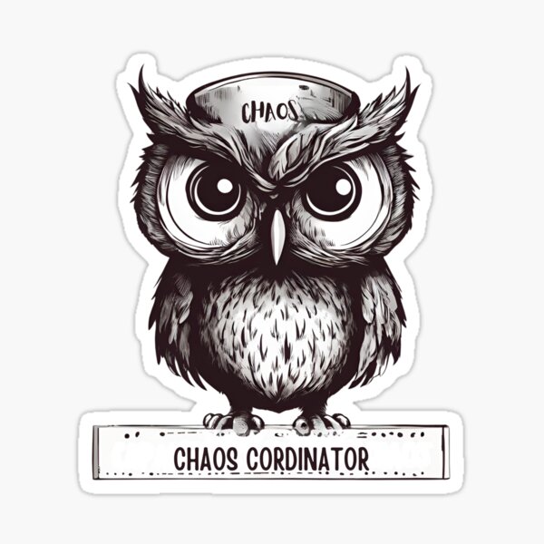 Item preview, Chaos Coordinator, At Capacity for Chaos designed and sold by FitEnvy.