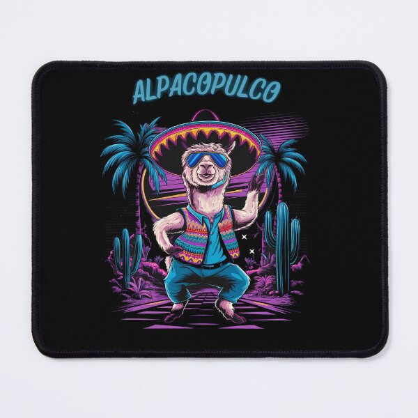 Item preview, Alpacopulco a stunning funny graphic in 80' style with alpaca designed and sold by KrissGraphShop.