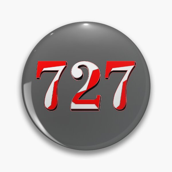 Item preview, number seven hundred and twenty-seven digit 727 order sequence team member age designed and sold by 4rpixs.