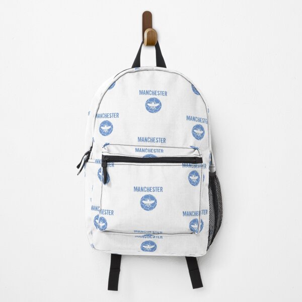 Item preview, Manchester is blue designed and sold by Boldandvivid.