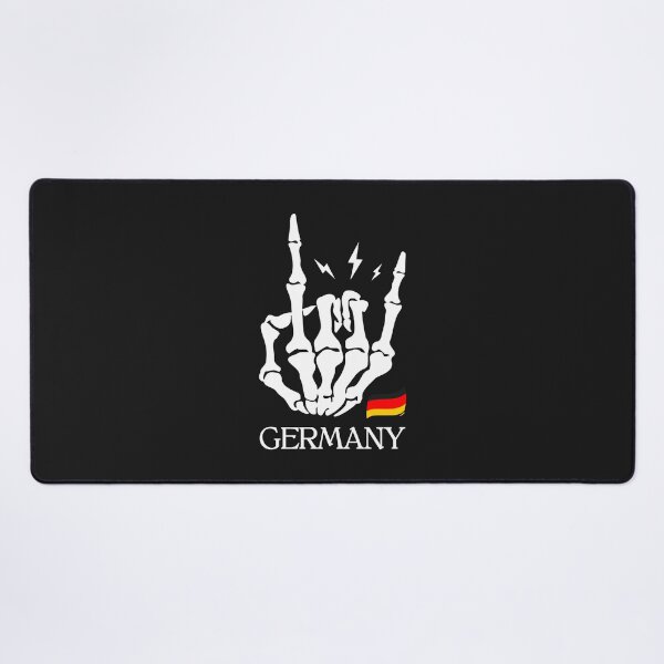 Item preview, Germany Skeleton Hand Rock On designed and sold by CreepyCornerArt.