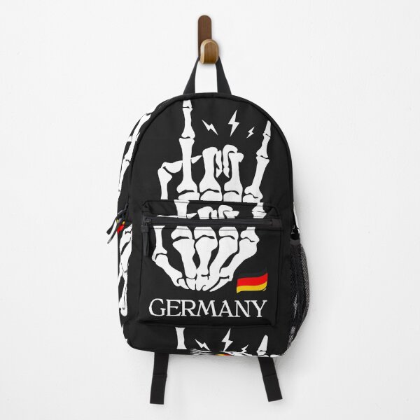 Item preview, Germany Skeleton Hand Rock On designed and sold by CreepyCornerArt.