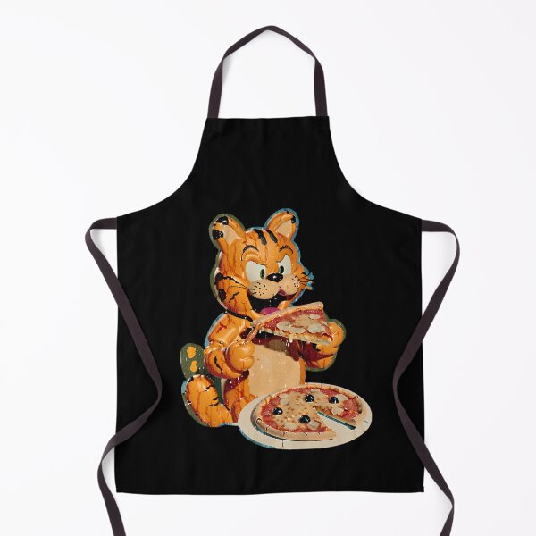 Item preview, The sweet orange cat eats a delicious pizza designed and sold by Purpleflex.