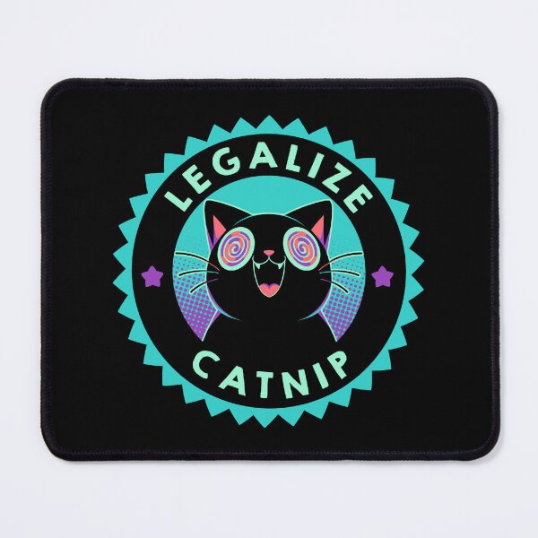 Item preview, Legalize Catnip Psychedelic Kitten by Tobe Fonseca designed and sold by Tobe Fonseca®.