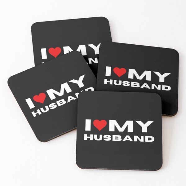 Item preview, I love my husband - I heart my husband designed and sold by Perryfranken.