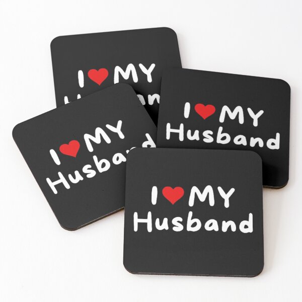 Item preview, I love my husband - I heart my husband designed and sold by Perryfranken.