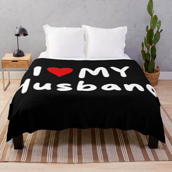 Item preview, I love my husband - I heart my husband designed and sold by Perryfranken.
