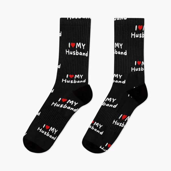Item preview, I love my husband - I heart my husband designed and sold by Perryfranken.